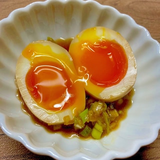 トロトロの半熟卵でつくる味付け卵